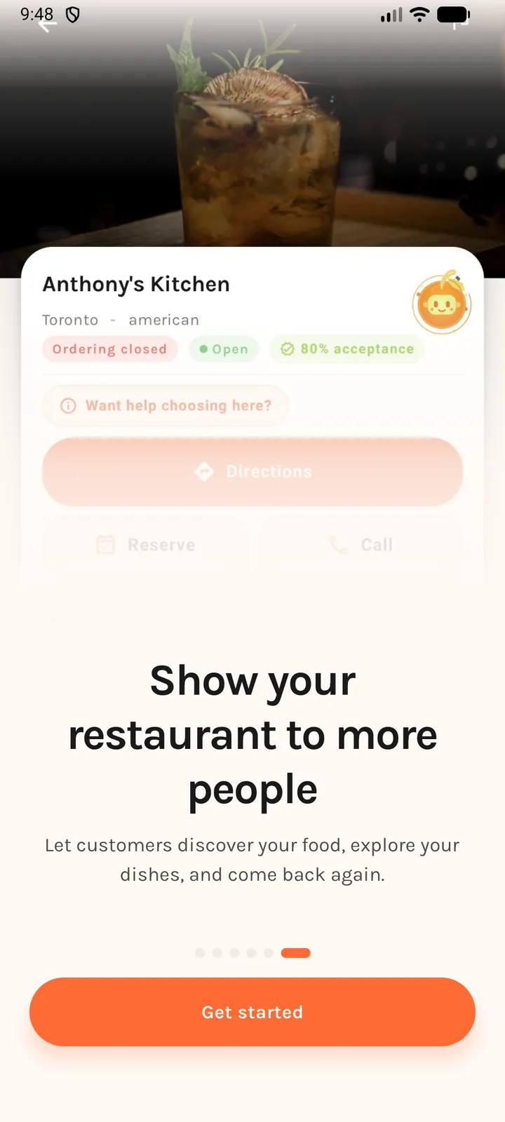 Slide 6 — Show your restaurant to more people