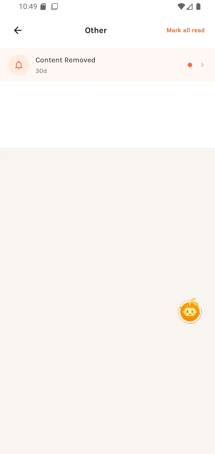 A notification category